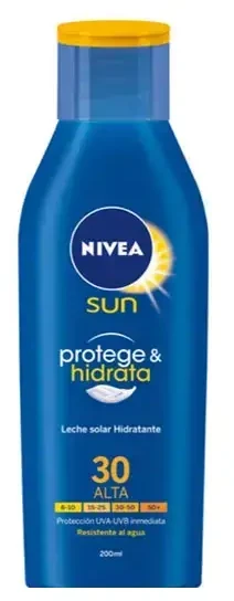 "Nivea Sun" drėkinamasis losjonas nuo saulės Spf30 200ml