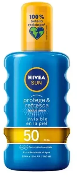 "Nivea" apsauginis ir gaivinamasis purškalas nuo saulės Spf50 200ml