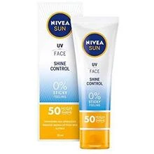 Nivea Sun UV veido blizgesio kontrolės priemonė nuo saulės