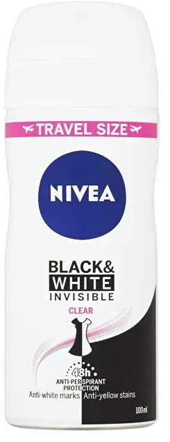 Nivea Juodas & Baltas Invisible Clear Antiperspirant