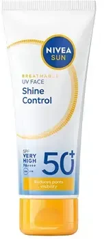 Nivea Apsauginis veido kremas „Shine Control SPF 50+“ 40 ml