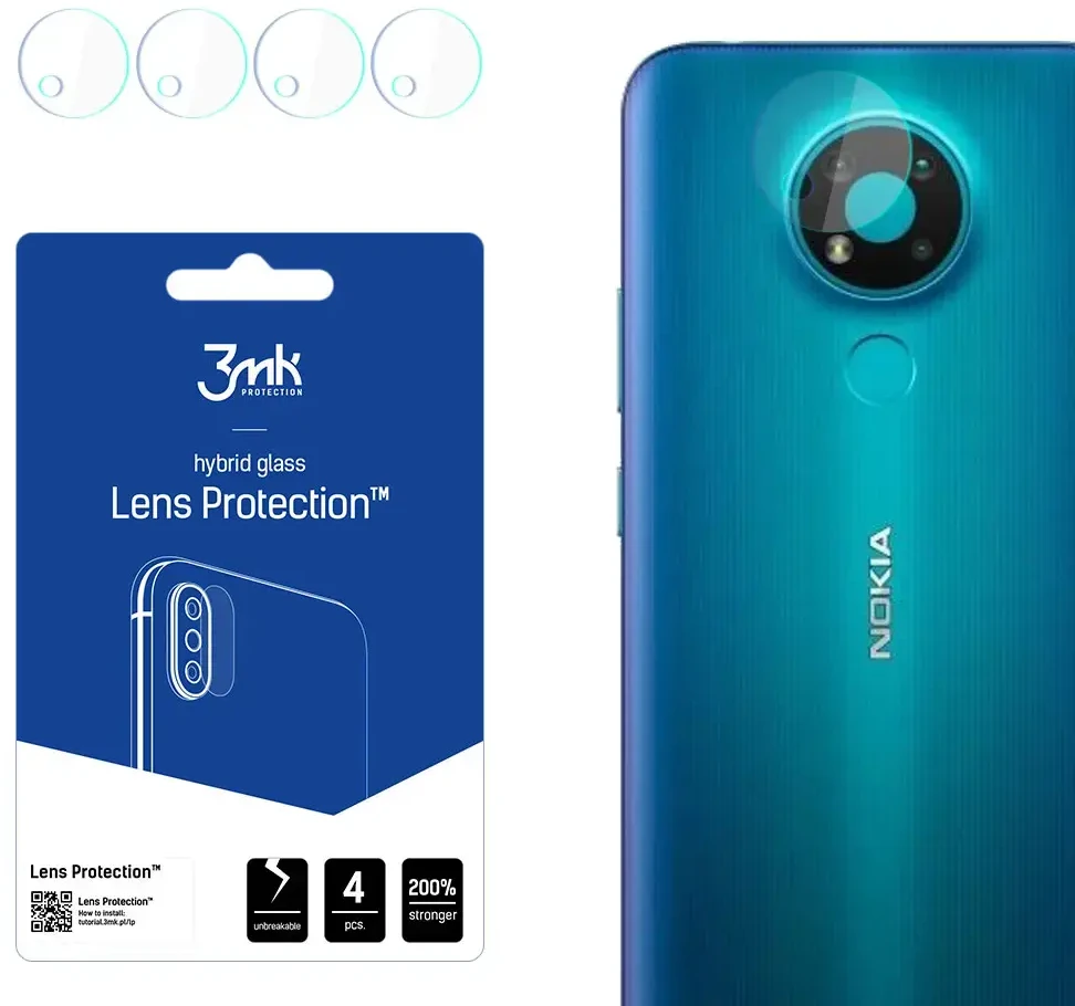 3Mk Protection Nokia 3.4 – 3mk objektyvo apsauga