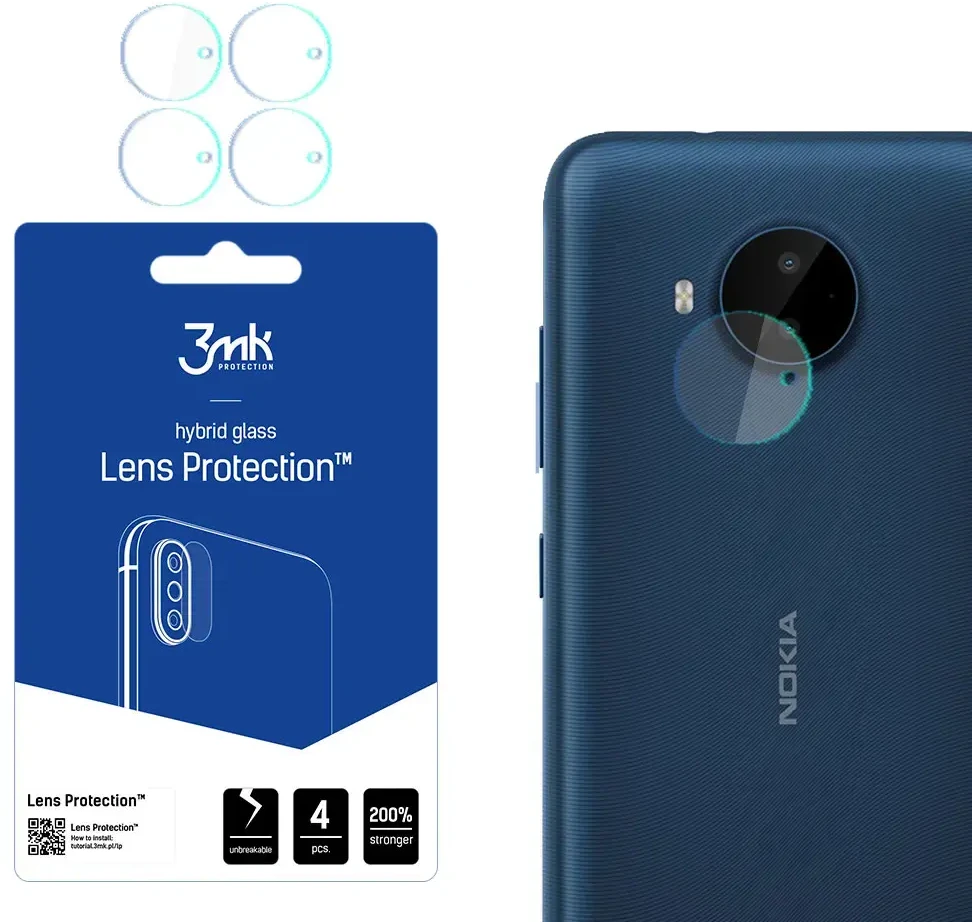 3Mk Protection Nokia C20 Plus - 3mk objektyvo apsauga