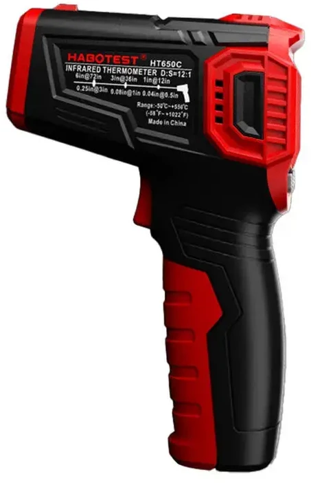 Bekontaktis lazerinis termometras Habotest HT650B