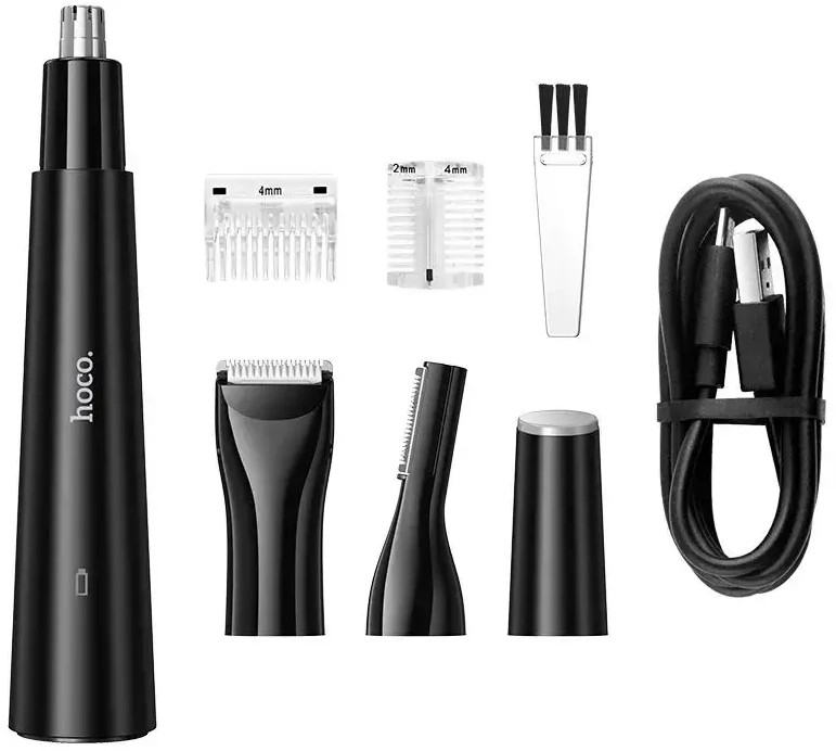 Nose hair trimmer 3in1 Hoco HP37 juodas