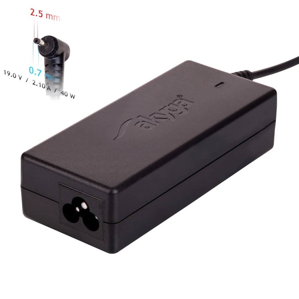 Akyga AK-ND-23 maitinimo adapteris/inverteris Indoor 40 W Juodas
