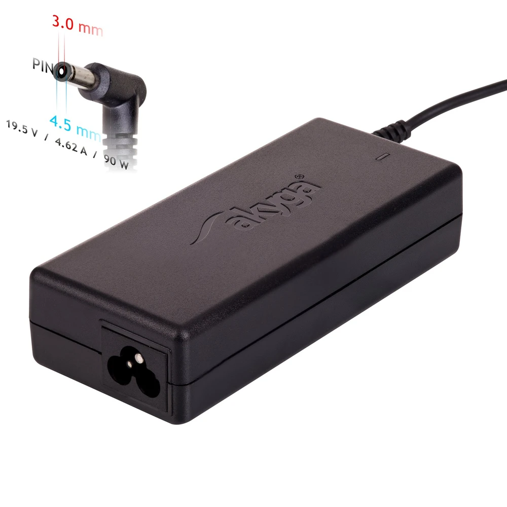 Maitinimo Adapteris - Akyga AK-ND-53 90W Juodas