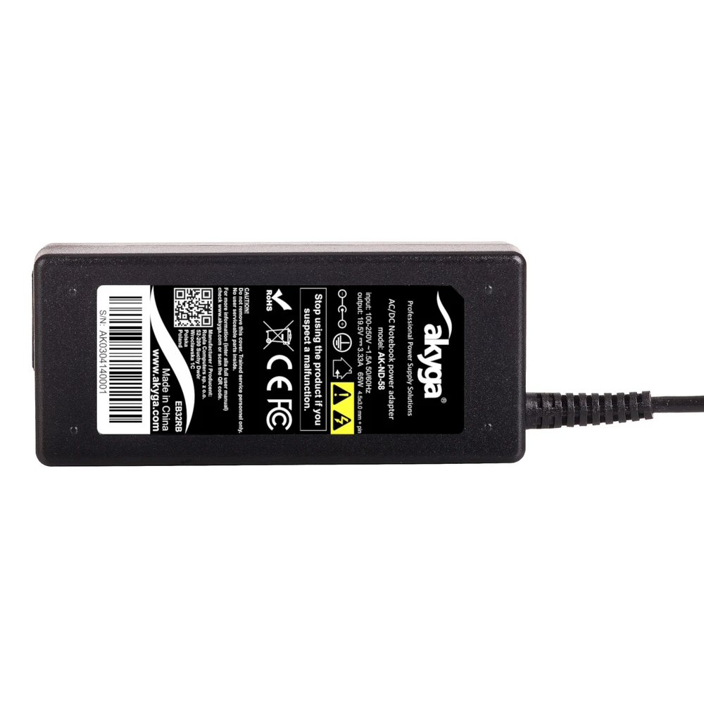 Akyga AK-ND-58 mobile device charger Indoor Juodas