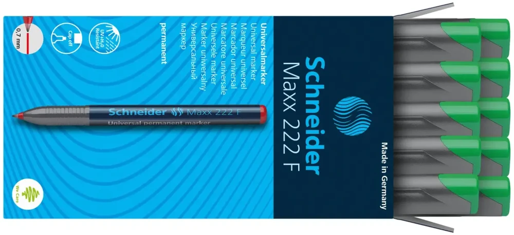 Permanentinis markeris SCHNEIDER OHP MAXX 222F, 0.7mm.