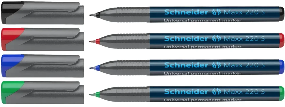 Schneider Žymeklių permanentinių rinkinys MAXX 220 S 4vnt