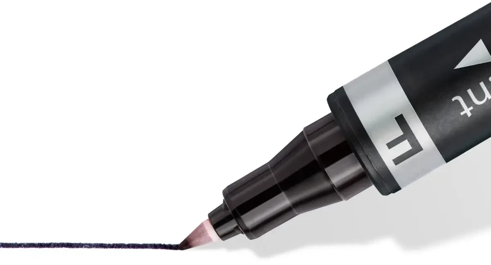 Staedtler STAEDTLER Perm.Marker Lumocolor duo 4St Box