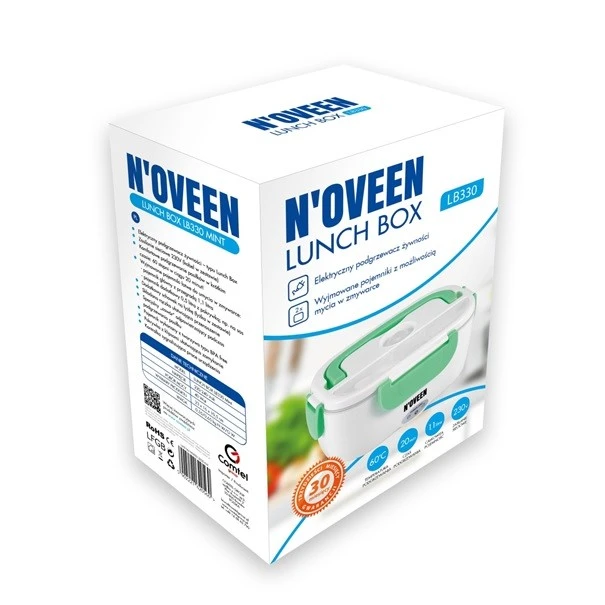 N'oveen LB330 elektrinė priešpiečių dėžutė, žalia