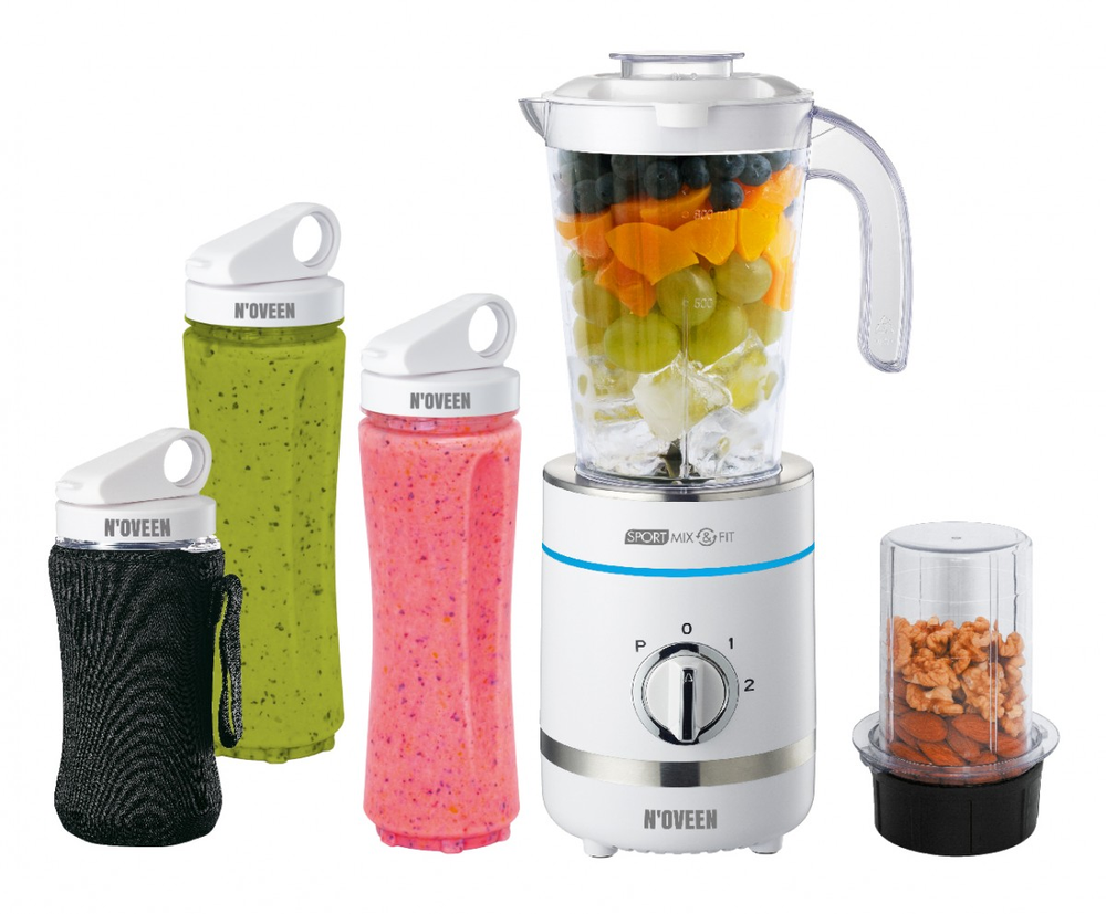 Trintuvas - Blenderis Noveen Sport Mix & Fit SB2100 X-LINE 0.8L 500W