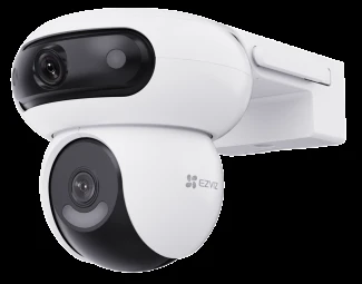 EZVIZ CS-H90 valdoma lauko kamera (4MP+4MP, 2.8mm/6mm, spalvotas naktinis matymas, IP65)