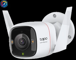TP-LINK | ColorPro Outdoor Security Wi-Fi kamera | Tapo C325WB | Kulka | 4 MP | F1.0 | IP66 | H.264 | „MicroSD“, iki 512 GB