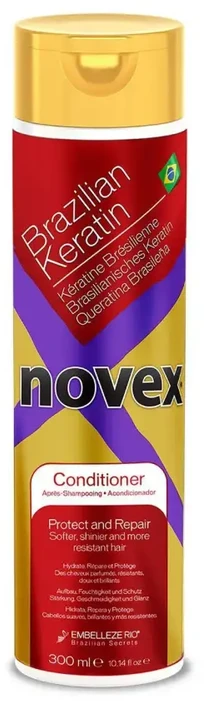 Novex Brazilian Keratin Conditioner kondicionierius su keratinu, 250 ml
