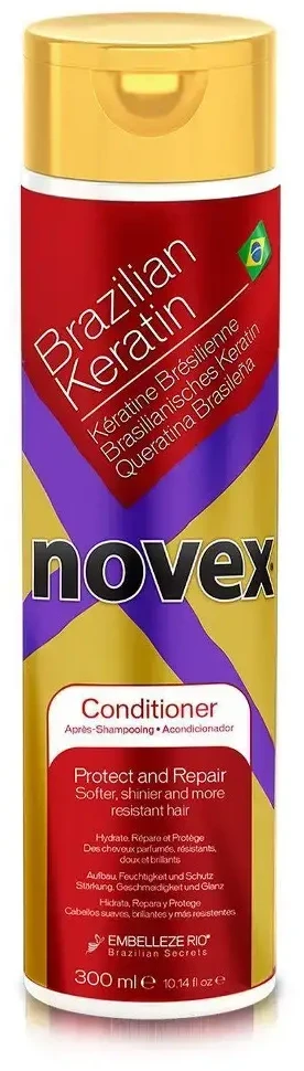 Novex Brazilian Keratin Conditioner kondicionierius su keratinu, 250 ml