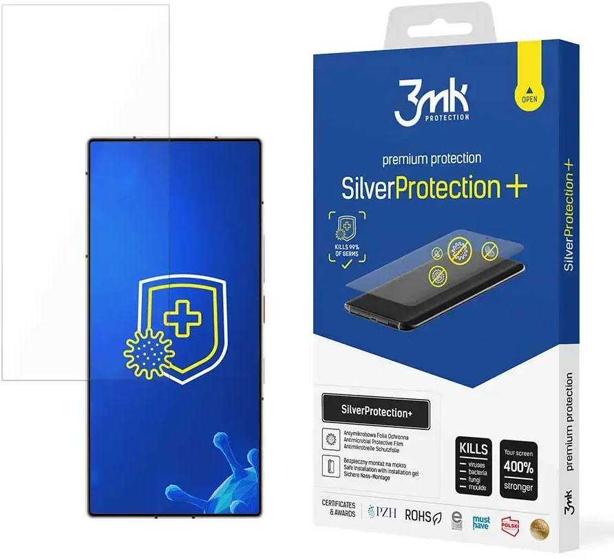 3Mk Protection Nubia Z60 Ultra - 3mk Sidabrinis Protection+