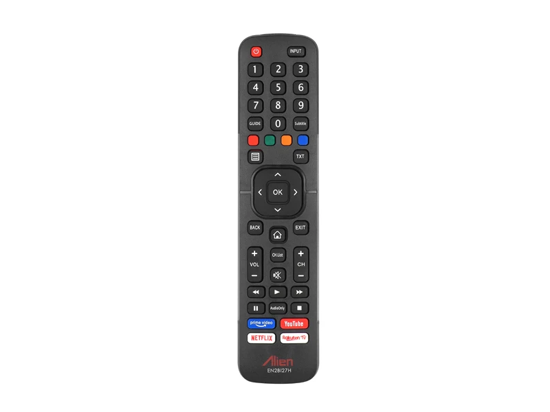 Lamex LXEN2B127H televizoriaus nuotolinio valdymo pultas TV LCD Hisense EN2B127H / NETFLIX YOUTUBE / PRIME VIDEO / RAKUTEN