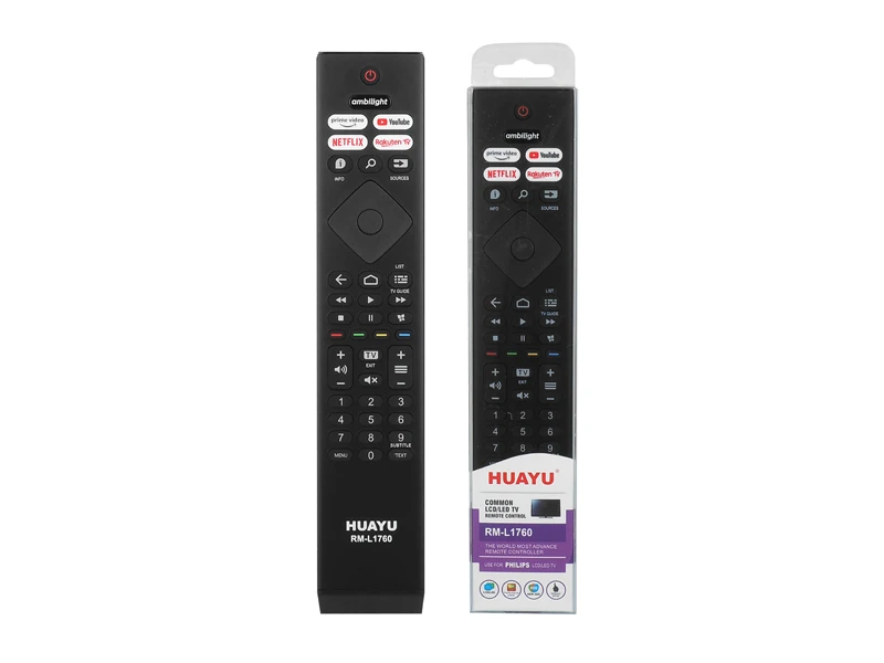 HQ LXP1760 TV remote control Philips RM-L1760 Juodas