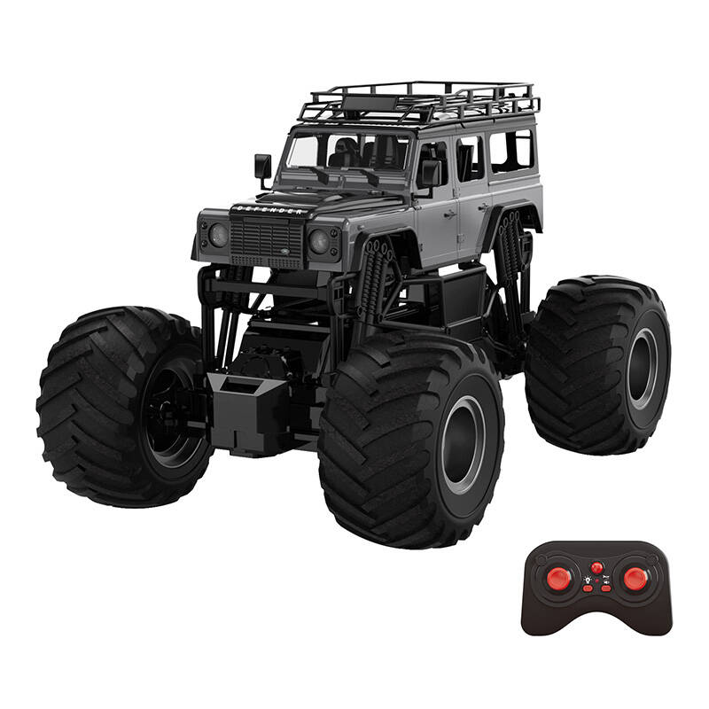 Nuotolinio valdymo pultas RC nuotolinio valdymo automobilis 1:8 Double Eagle (pilkas) Land Rover Defender E375-003