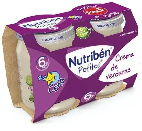 Nutriben Potito Dinner Bipack daržovių sriuba 2x 190g