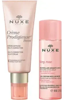 Nuxe Crème Prodigieuse Boost Multi-Correction Silky Kreminis Set