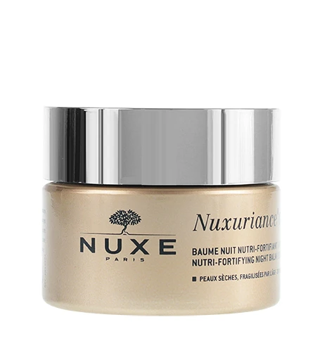 Nuxe Maitinamasis-stiprinamasis maksimaliai nuo senėjimo saugantis naktinis balzamas „Nuxuriance® Gold Nutri-fortifying night balm ultimate anti-aging“, 50 ml