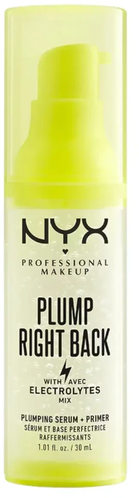Makiažo bazė - serumas Nyx Plump Right Back Primer Serum 30ml