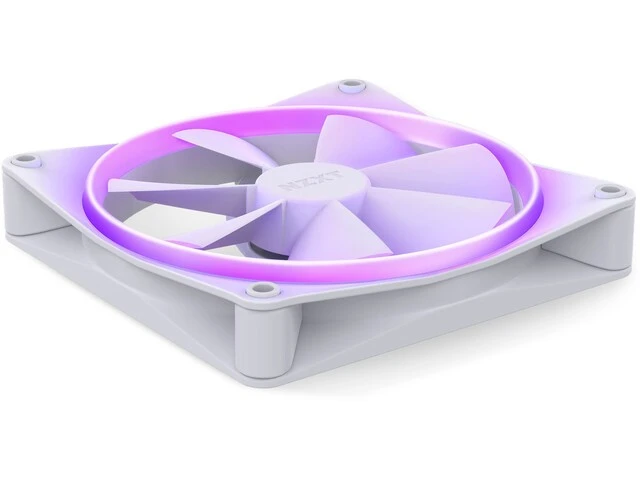 NZXT F140 RGB 140mm balta