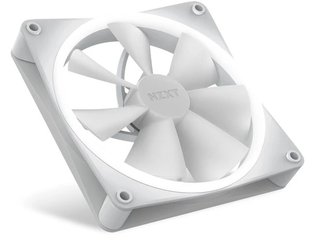 NZXT F140 RGB 140mm balta