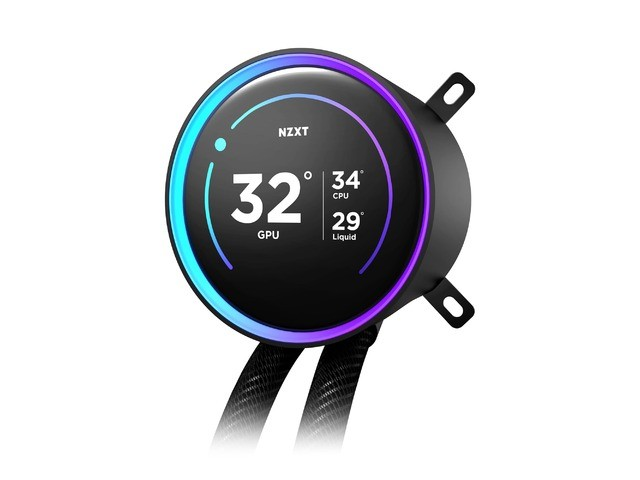 NZXT Kraken Elite 360 RGB V2 LCD juoda