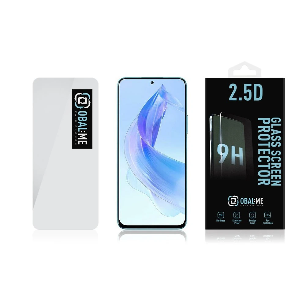OBAL:ME 2.5D apsauginis stiklas telefonui Honor 90 Lite Clear