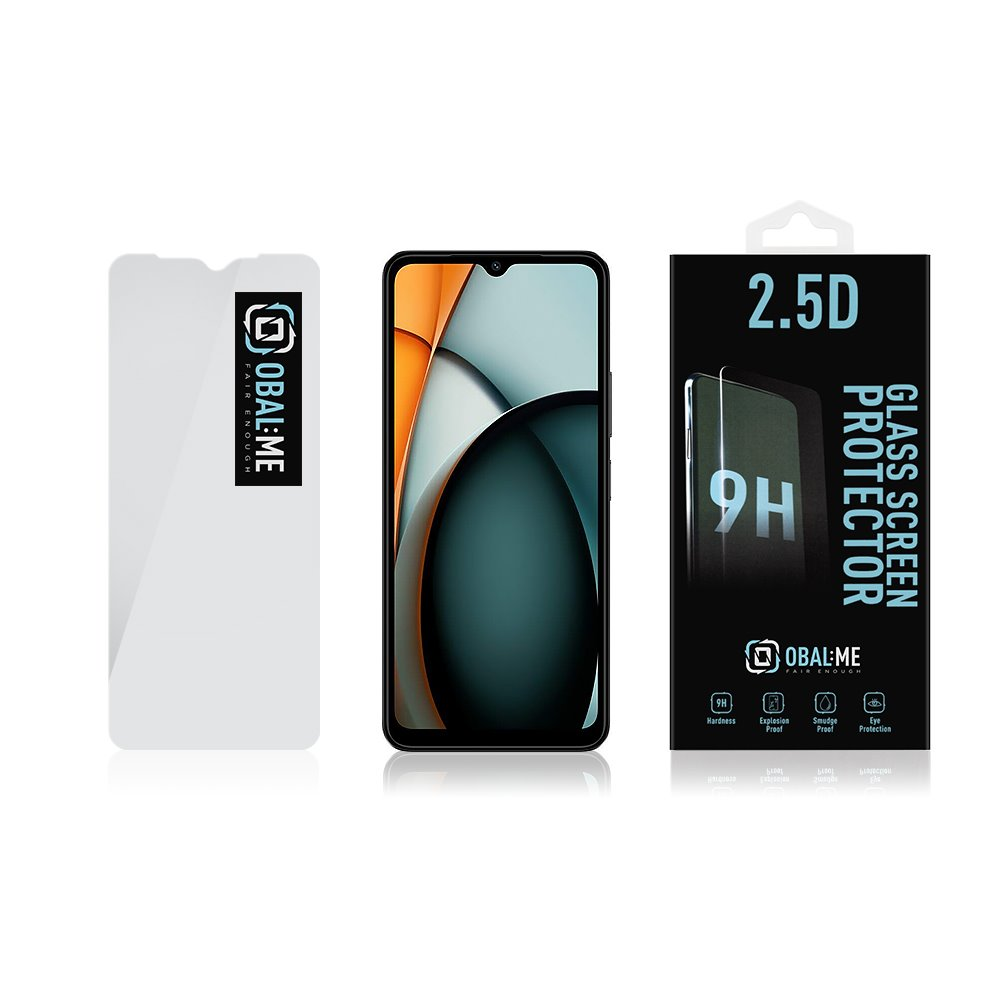OBAL:ME 2.5D apsauginis stiklas Xiaomi Redmi A3 Clear