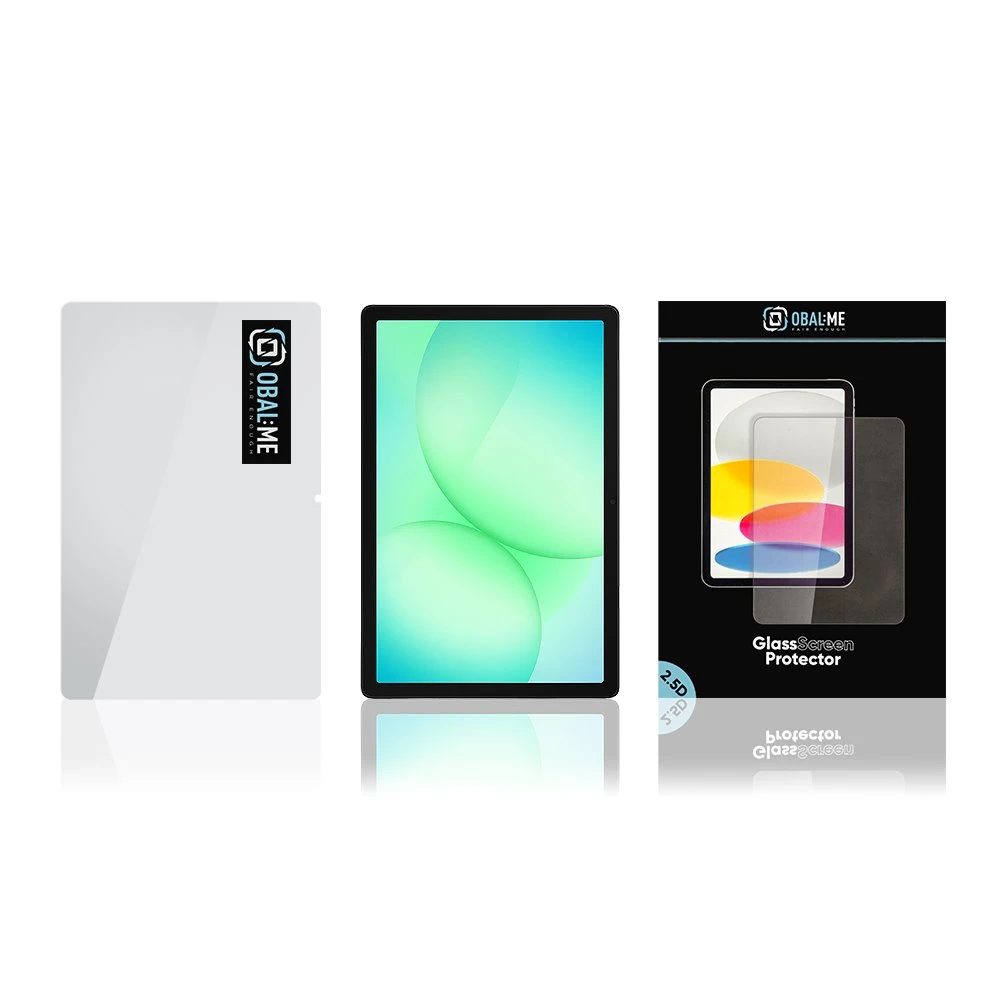 OBAL:ME 2.5D Apsauginis stiklas Screen Protector skirtas Samsung Galaxy Tab A11+/A9+ Clear