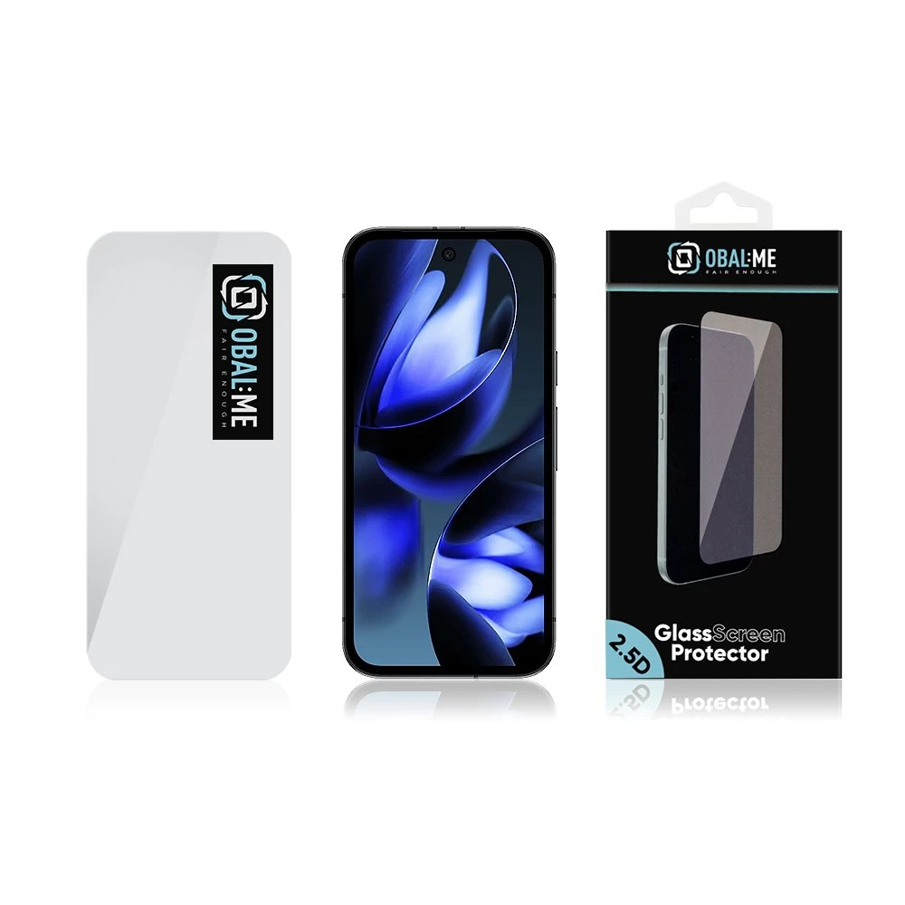 OBAL:ME 2.5D apsauginis stiklas Screen Protector skirtas Google Pixel 9a Clear