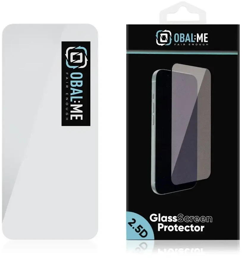 OBAL:ME 2.5D apsauginis stiklas Screen Protector skirtas Motorola G15/G15 Power Clear