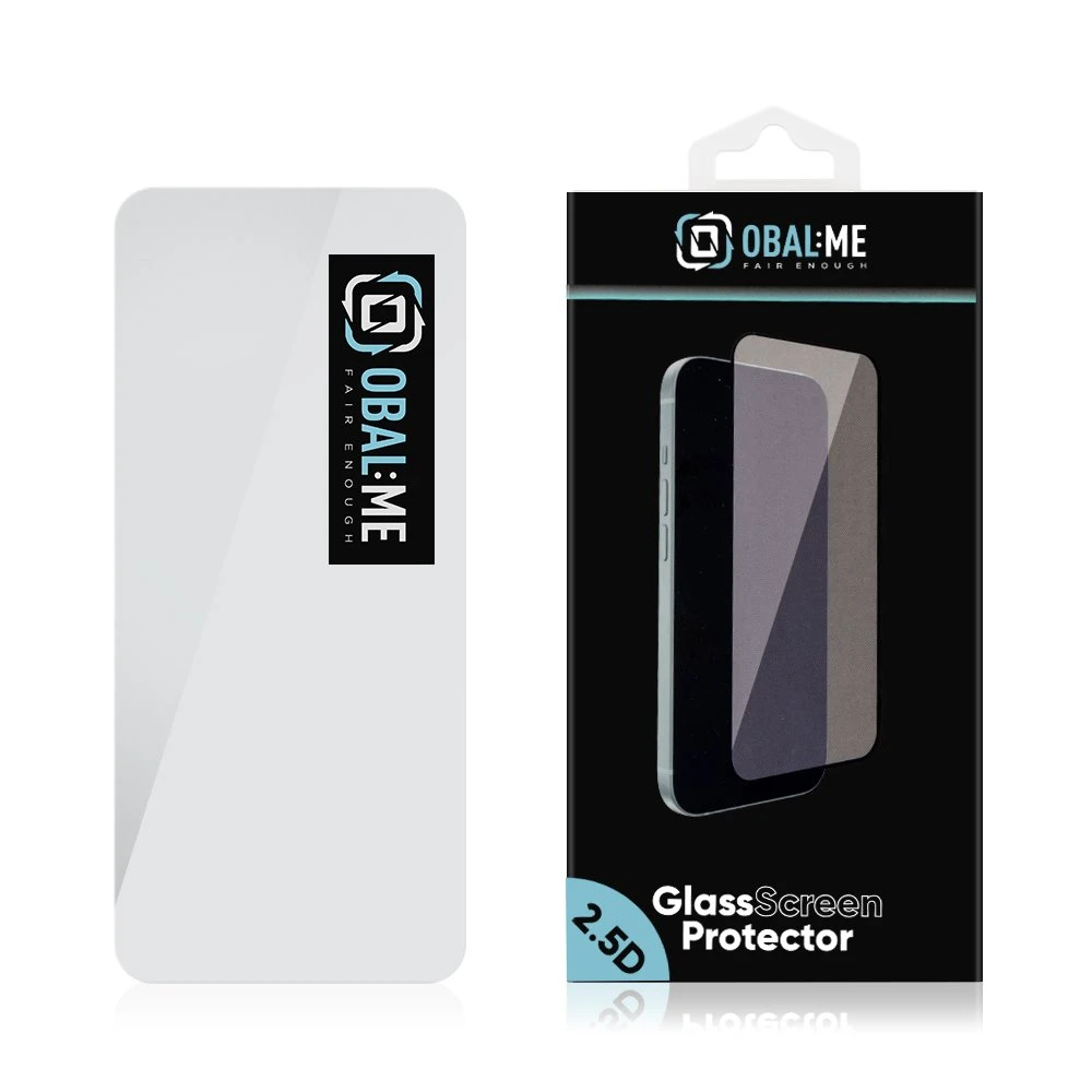 OBAL:ME 2.5D apsauginis stiklas Screen Protector skirtas Motorola G56 Clear