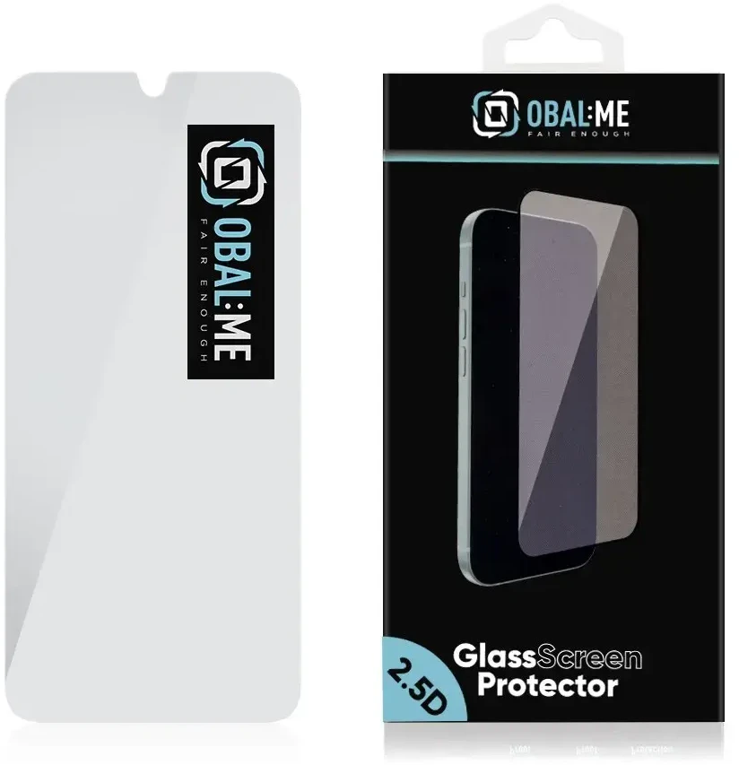 OBAL:ME 2.5D Apsauginis stiklas Protector for Samsung Galaxy A16 4G/5G Clear