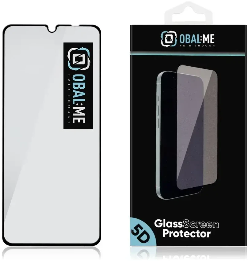 OBAL:ME 5D Apsauginis stiklas Screen Protector skirtas Xiaomi Redmi A5 Juodas