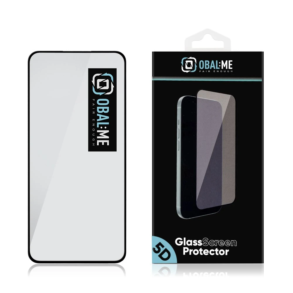 OBAL:ME 5D apsauginis stiklas Screen Protector skirtas Xiaomi 15 Ultra juodos spalvos