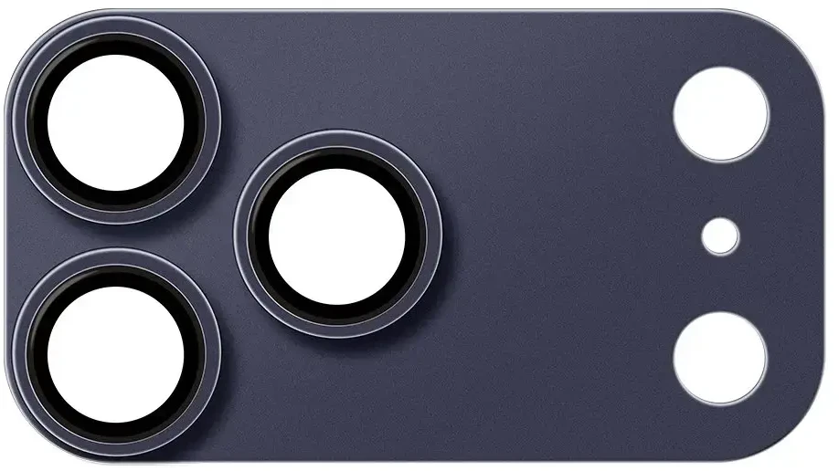 OBAL:ME Camera Island Lens Protector for Apple iPhone 17 Pro Max Deep Mėlyna