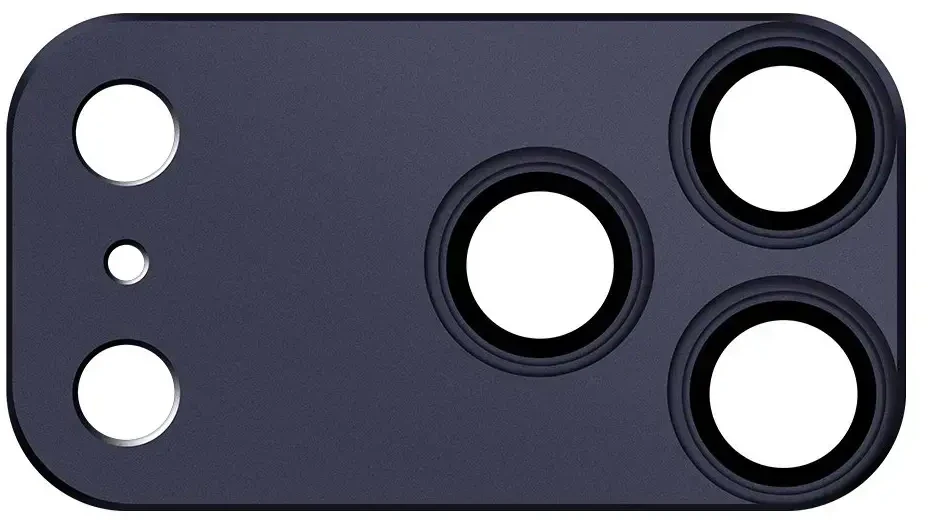 OBAL:ME Camera Island Lens Protector for Apple iPhone 17 Pro Max Deep Mėlyna