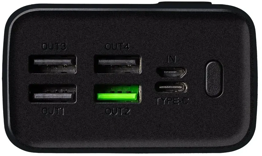 OBAL:ME EnergyPulse Powerbank 30000mAh 22.5W juodos spalvos