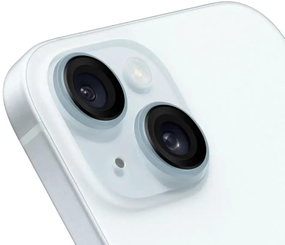 OBAL:ME lešio apsauga skirta Apple iPhone 15/15 Plus mėlynos spalvos