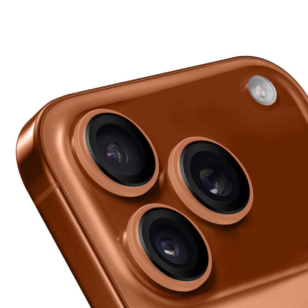 OBAL:ME kameros apsauga skirta Apple iPhone 17 Pro/17 Pro Max Oranžinis