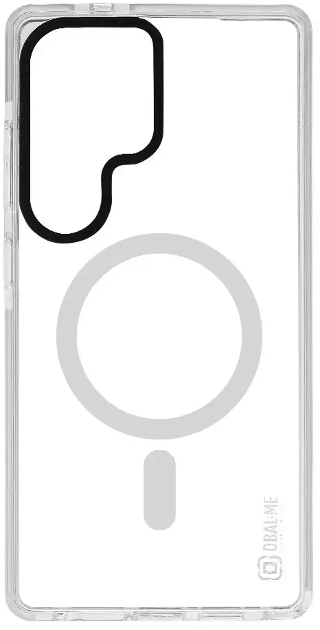 OBAL:ME MagNetix Bumper dėklas skirtas Samsung Galaxy S25 Ultra baltos spalvos
