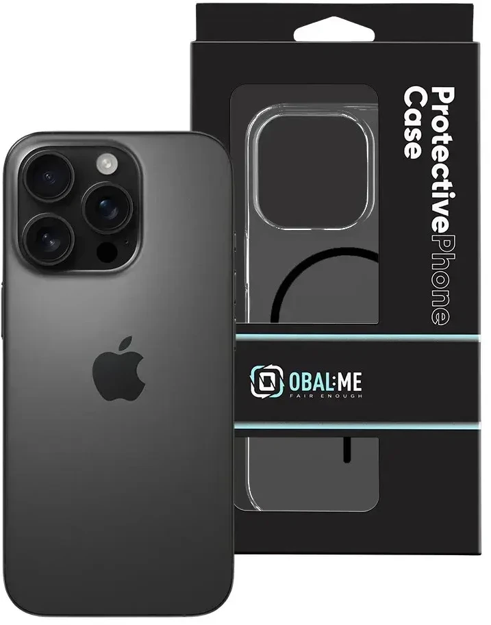 OBAL:ME MagNetix Limpid dėklas, skirtas Apple iPhone 16 Pro, permatomas