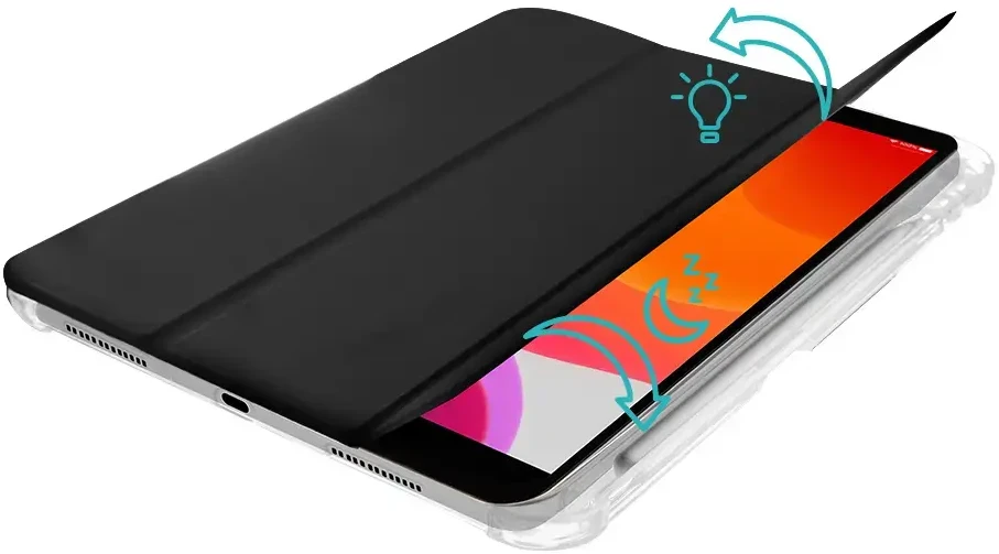 OBAL:ME MistyTab dėklas skirtas Samsung Galaxy Tab A11/A9 Light Gray