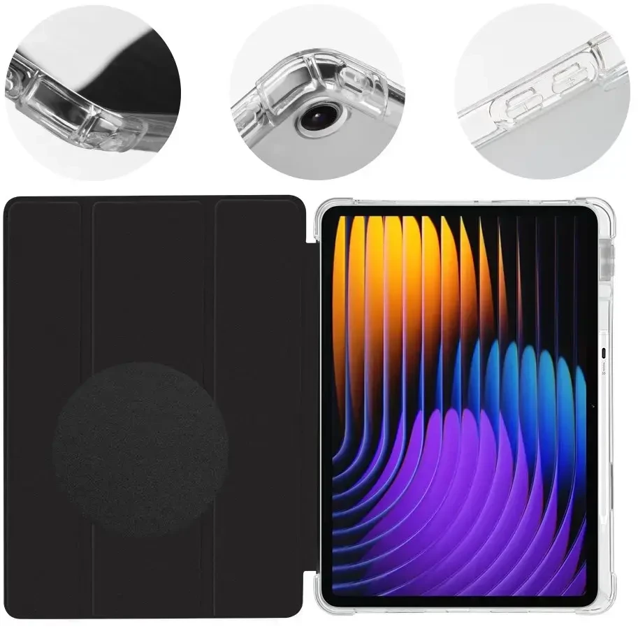 OBAL:ME MistyTab Case for Xiaomi Pad 7/7 Pro Juodas